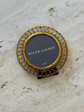 Ralph Lauren Gold-Plated Gardiner 3.5" Round Frame | Collectors Gene Rare Finds
