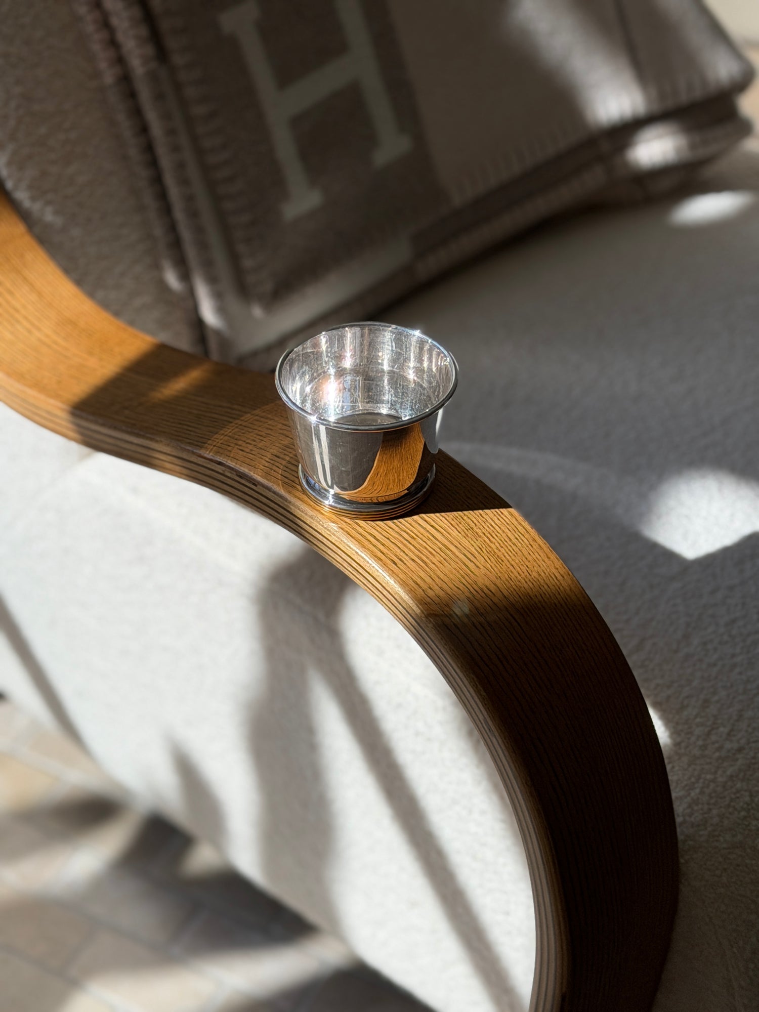 Ralph Lauren Home Silver Plated Two-Tone Bar Nut Bowl | Collectors Gene