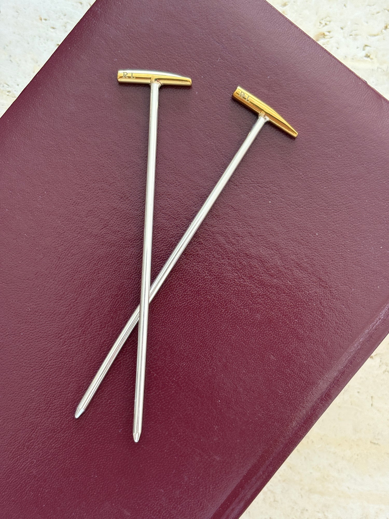 Ralph Lauren Kipton Polo Mallet Set of Cocktail Picks | Collectors Gene Collectibles