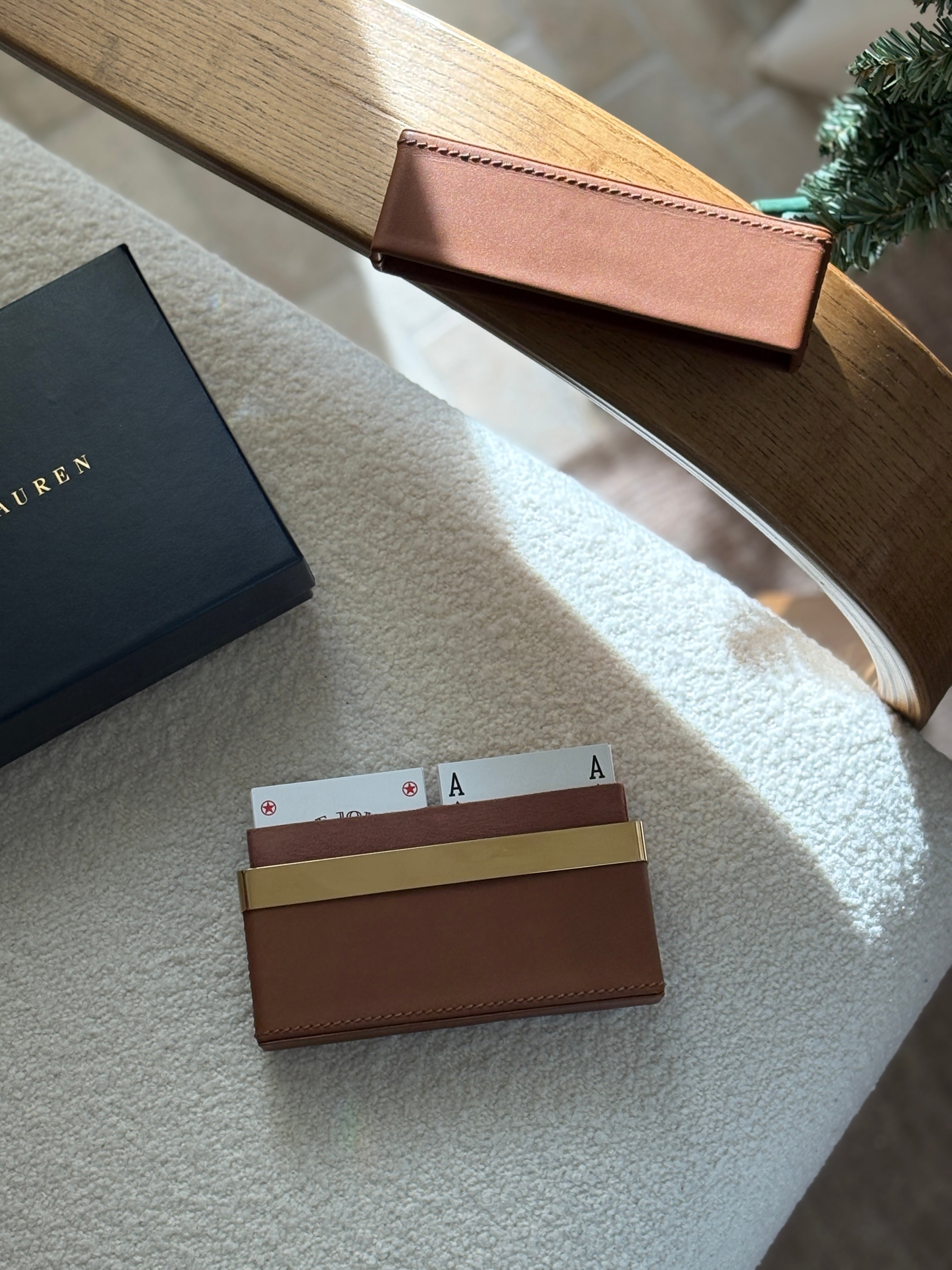 Ralph Lauren Leather Playing Card Set – Collectors Gene
