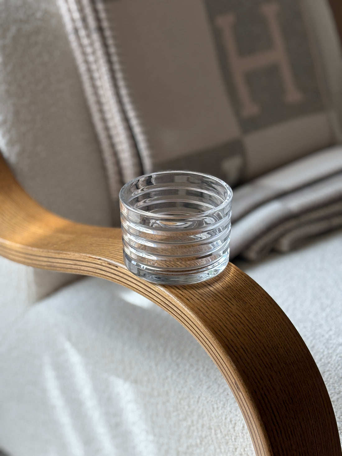 Ralph Lauren “Metropolis” Crystal Nut Bowl