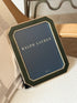 Ralph Lauren Meyer 8x10 Octagonal Picture Frame in Green Silver | Collectors Gene