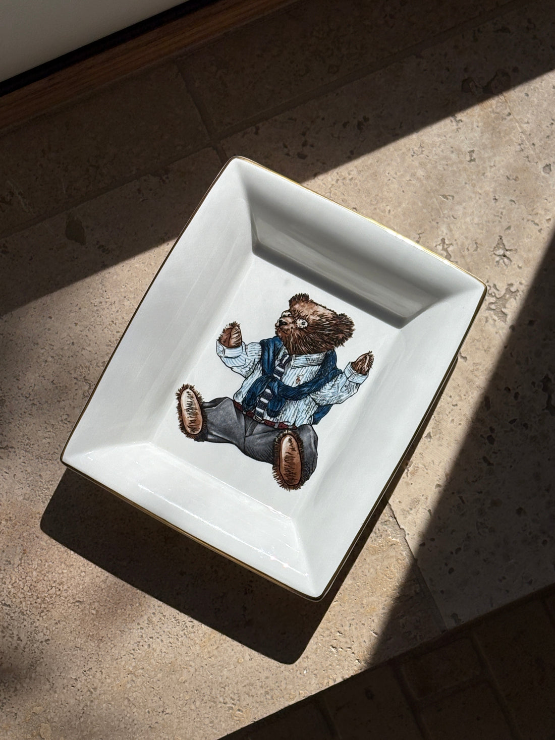 Ralph Lauren Polo Bear Tray Vide Poche by Wedgwood | Collectors Gene