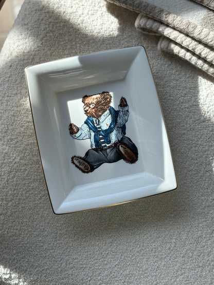 Ralph Lauren Polo Bear Trinket Tray by Wedgwood 1992 | Collectors Gene