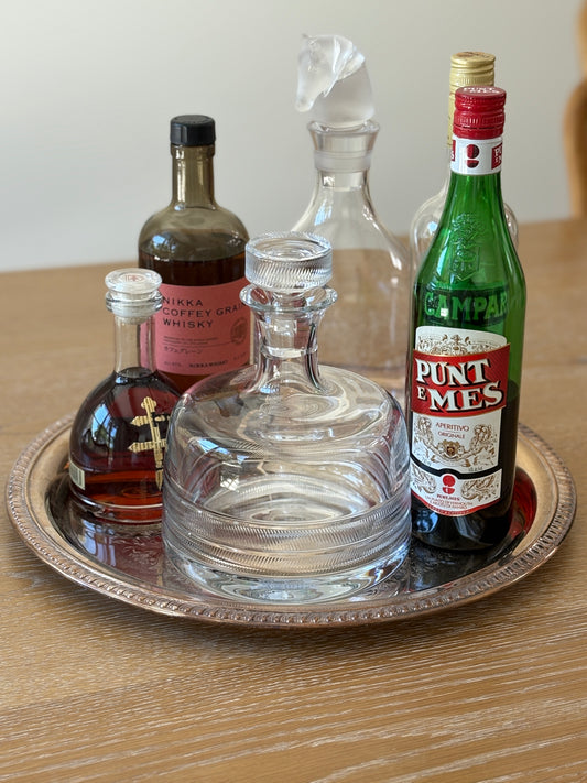Ralph Lauren Remy Crystal Decanter | Collectors Gene Vintage Shop