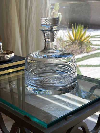 Ralph Lauren Remy Crystal Decanter | Collectors Gene Vintage Shop