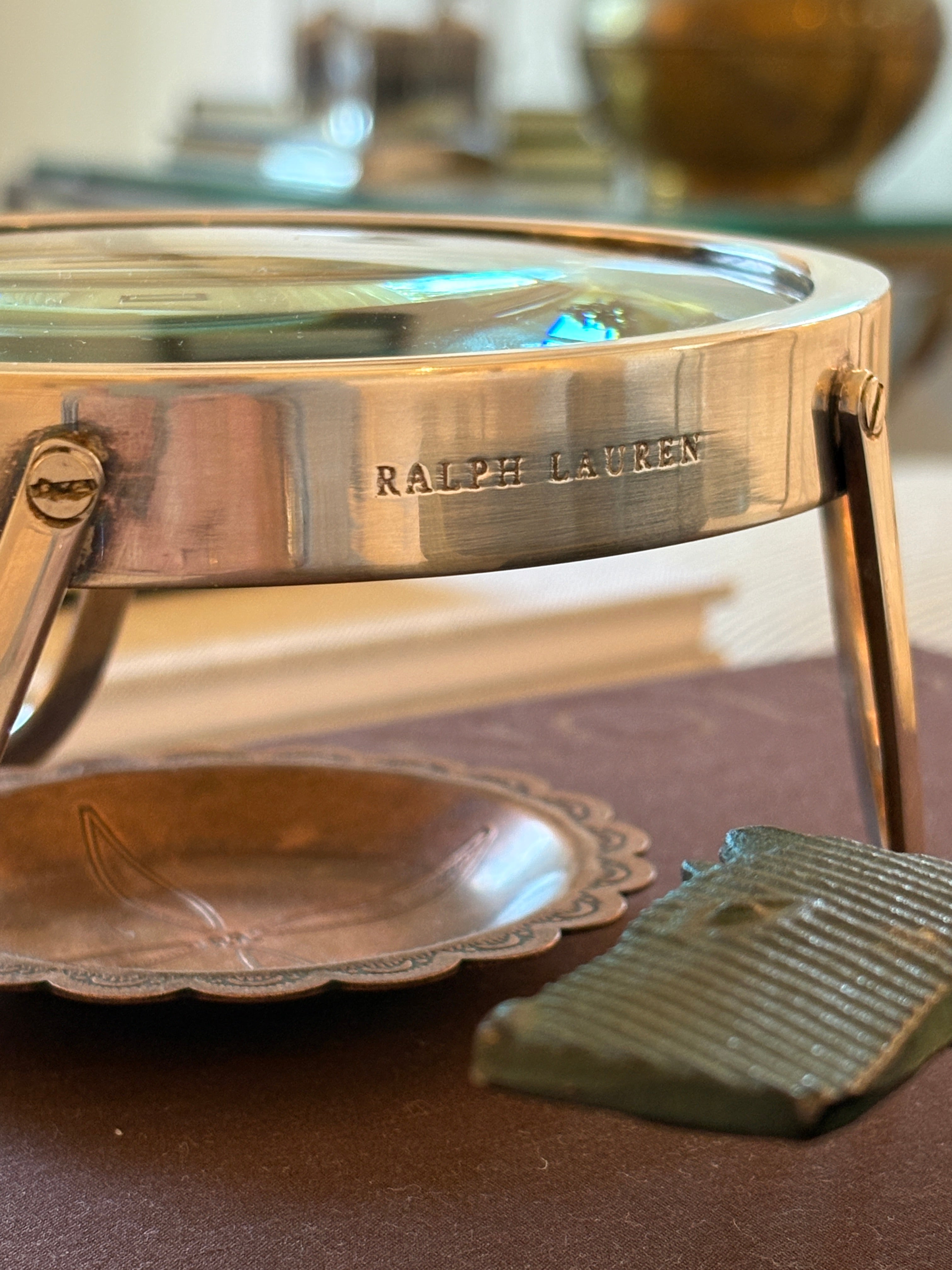 Ralph Lauren Tripod Magnifying Glass | Collectors Gene