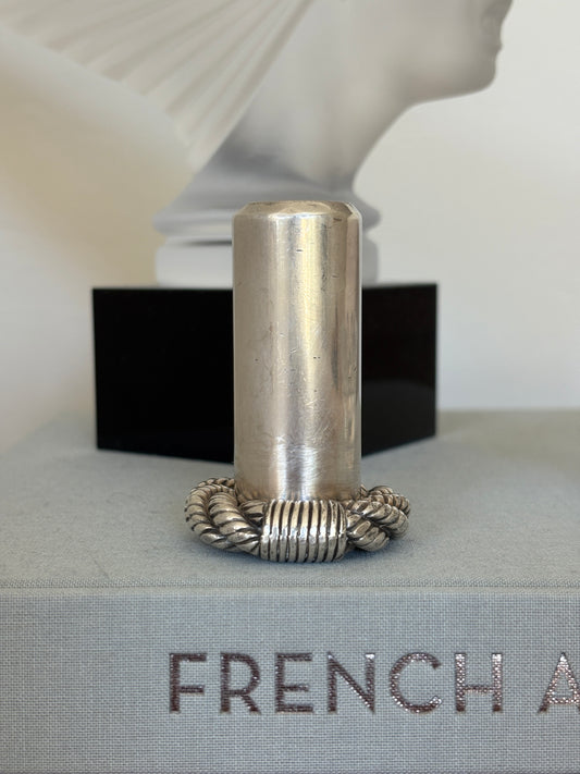 Rare 1960s Hermès Cordage Rope Lighter Holder | Collectors Gene Collectibles