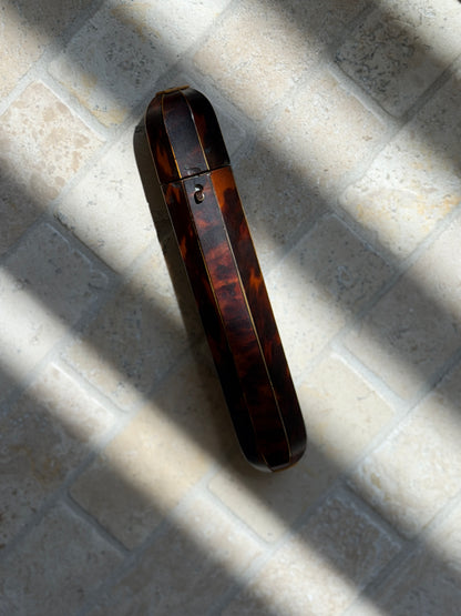 Regency Tortoiseshell Cigar Case, England c. 19th Century