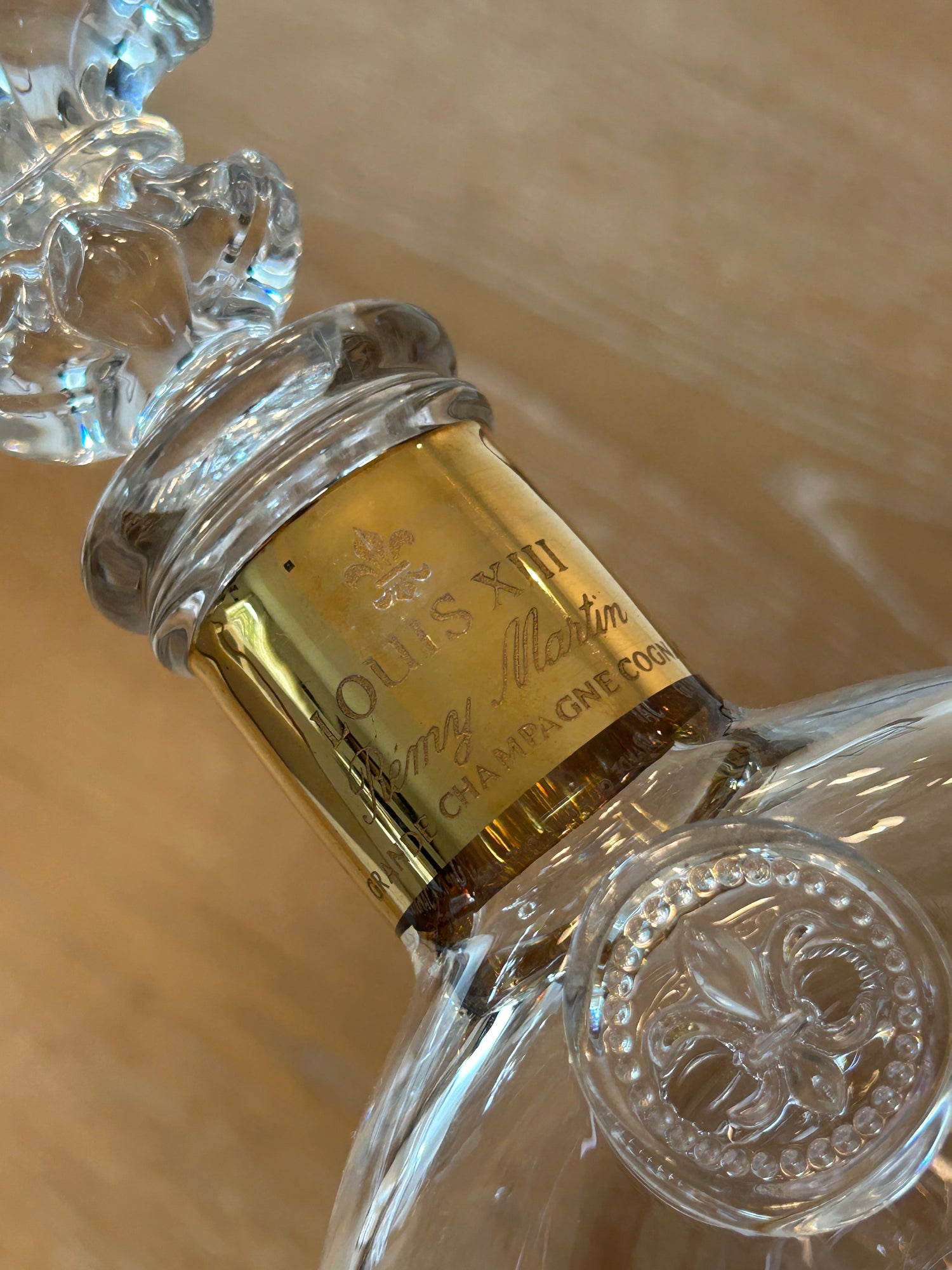 Remy Martin Louis XIII Cognac Baccarat Decanter | Collectors Gene Vintage Shop