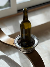Reticulated & Ornate Bottle Coaster with Wood Interior - Robert Cadmans & Co, Sheffield | Collectors Gene