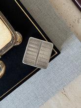 S.T. Dupont Silver Travel Picture Frame Wave Pattern – France | Collectors Gene