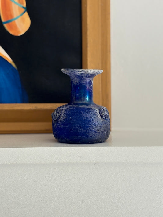 Scavo Murano Cobalt Italian Vase | Collectors Gene Rare Vintage