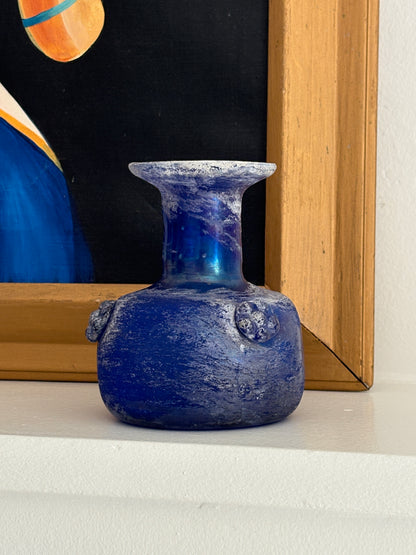 Scavo Murano Cobalt Italian Vase | Collectors Gene Rare Vintage