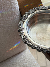 Silver Bottle Coaster with Floral Motif | Collectors Gene
