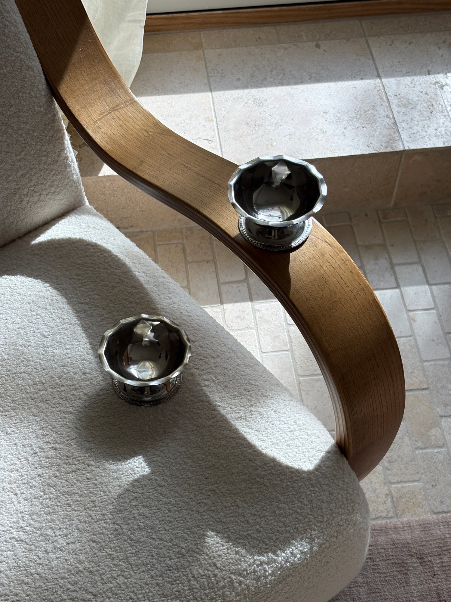 Stainless Steel Faceted Dessert/Nut Bowls - Made in Japan | Collectors Gene