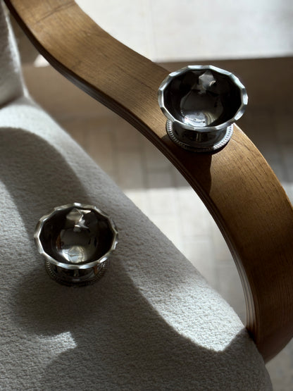 Stainless Steel Faceted Dessert/Nut Bowls - Made in Japan | Collectors Gene