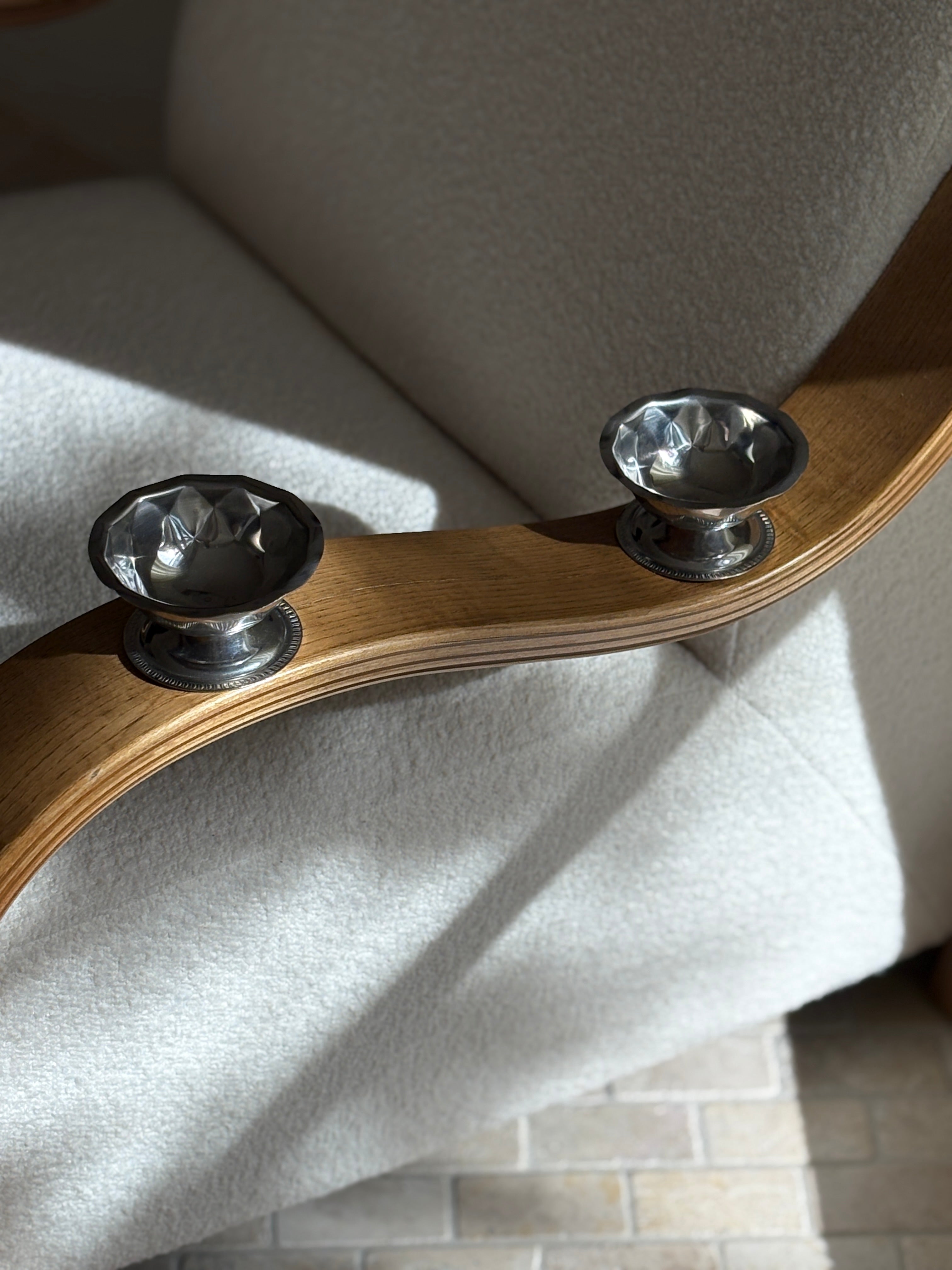 Stainless Steel Faceted Dessert/Nut Bowls - Made in Japan | Collectors Gene