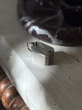 Sterling Silver Engine Turned Mustard Pot - c. 1939 | Collectors Gene