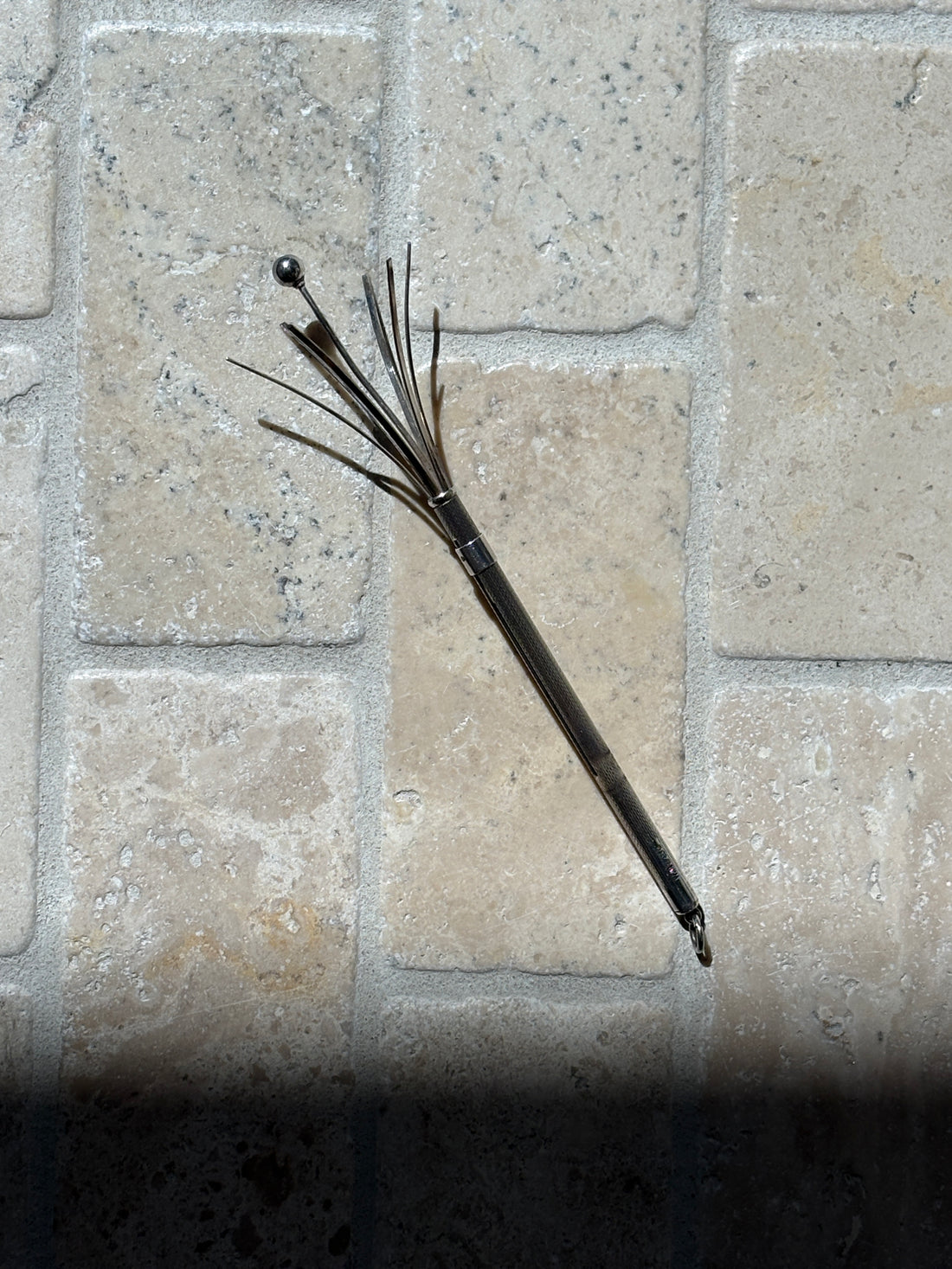 Sterling Silver Engine Turned Swizzle Stick – Birmingham