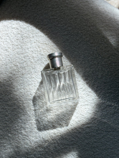 Sterling Silver Engine Turned and Cut Glass French Dresser Bottle | Collectors Gene