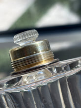 Sterling Silver Engine Turned and Cut Glass French Dresser Bottle | Collectors Gene