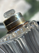 Sterling Silver Engine Turned and Cut Glass French Dresser Bottle | Collectors Gene