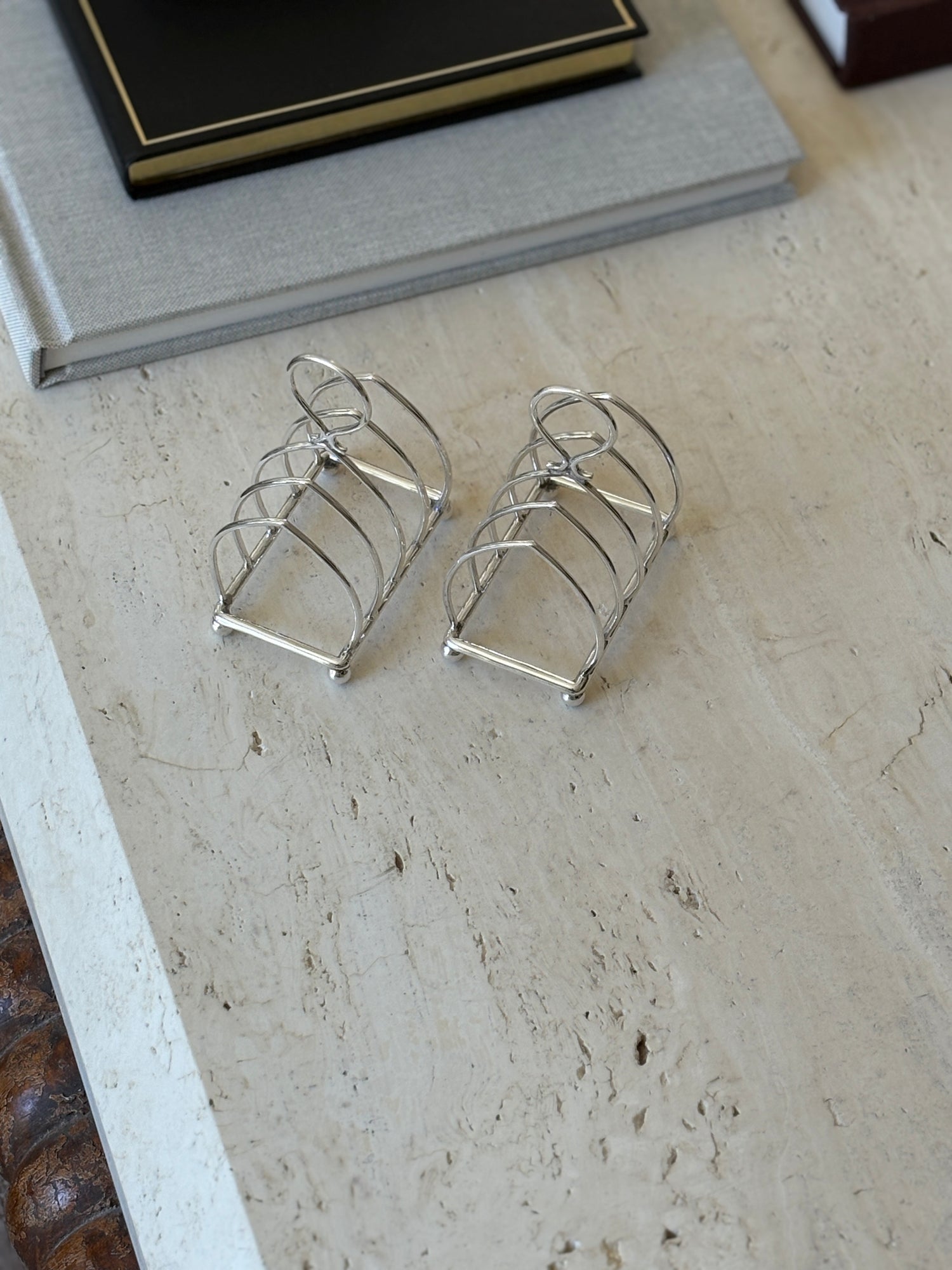 Sterling Silver Toast Rack - Birmingham c. 1908 | Collectors Gene