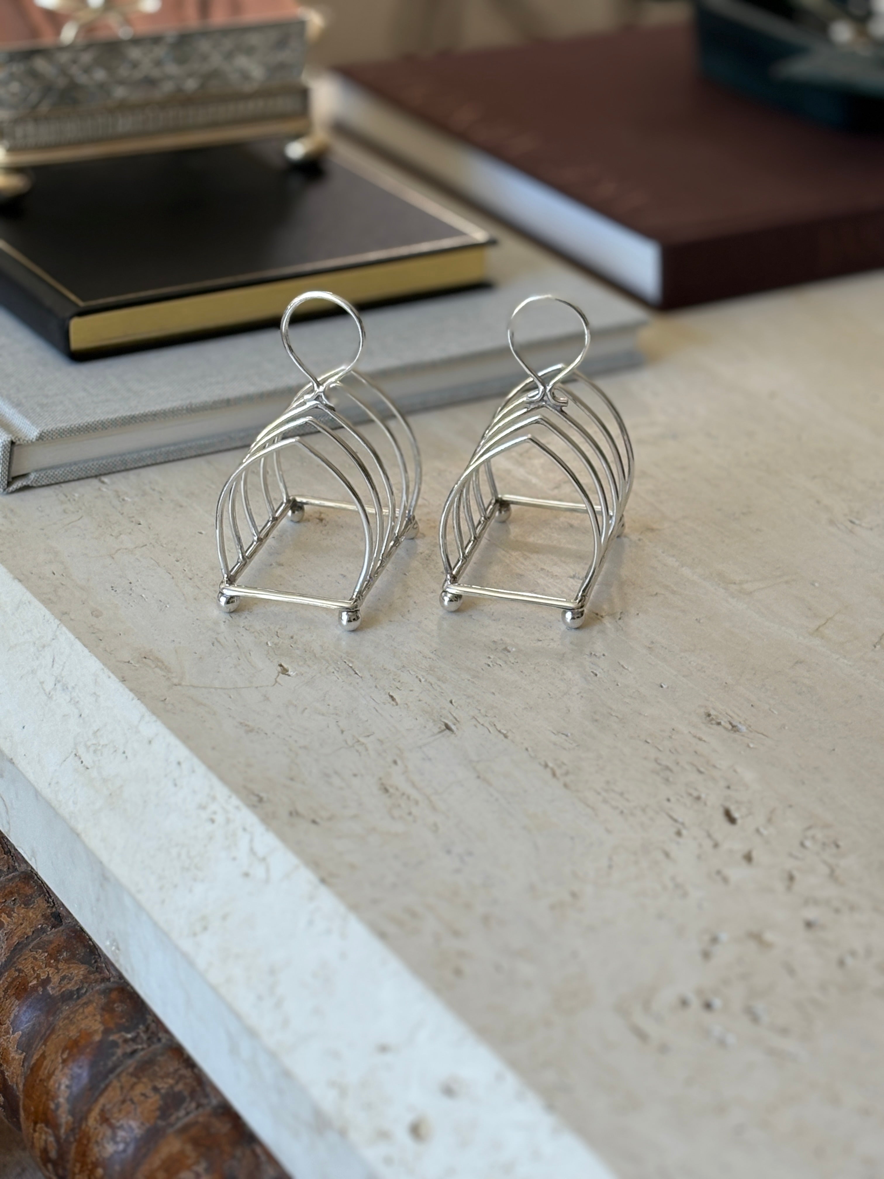 Sterling Silver Toast Rack - Birmingham c. 1908 | Collectors Gene