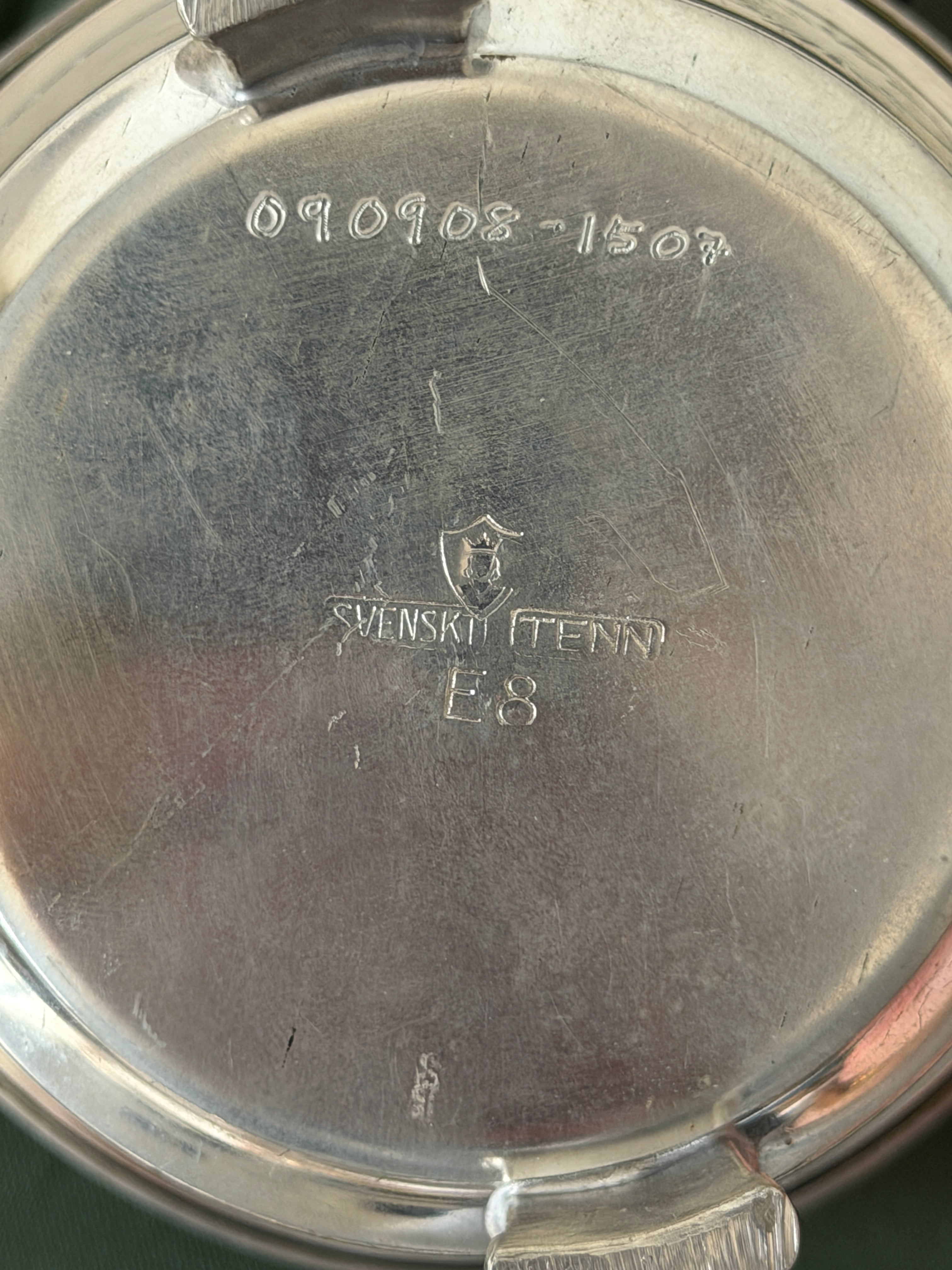 Swedish Grace Pewter Covered Bowl by Svenskt Tenn | Collectors Gene
