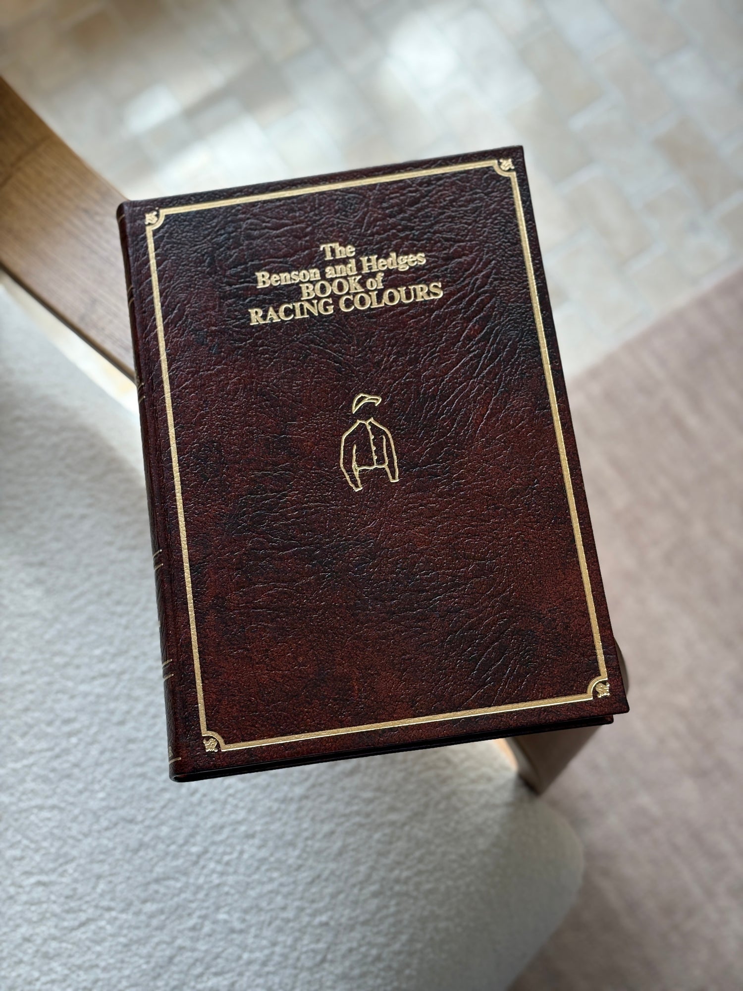 The Benson and Hedges Book of Racing Colours – First Edition - Leather, 1973 | Collectors Gene