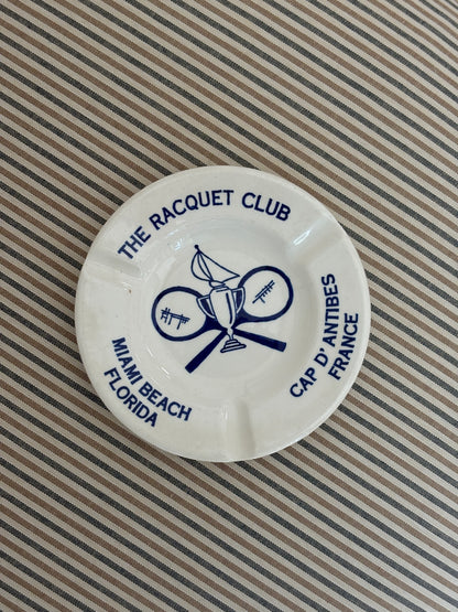 The Racquet Club Cap D'Antibes & Miami Beach Ashtray | Collectors Gene Vintage Shop