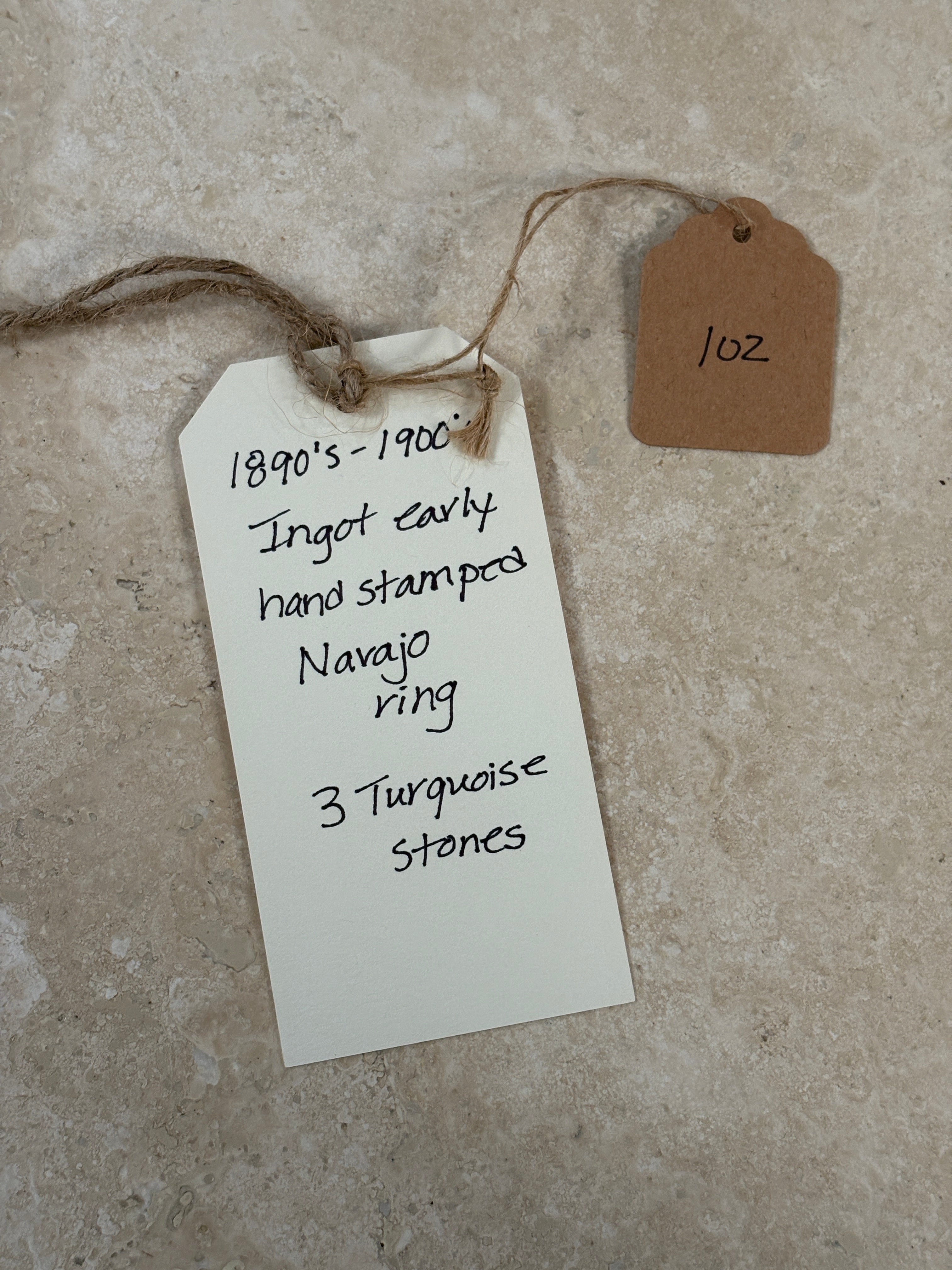 Three Stone Turquoise Ring | Doug Bihlmaier