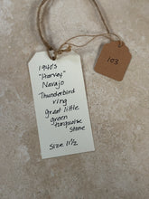 Thunderbird Round Stone Ring 
| Doug Bihlmaier