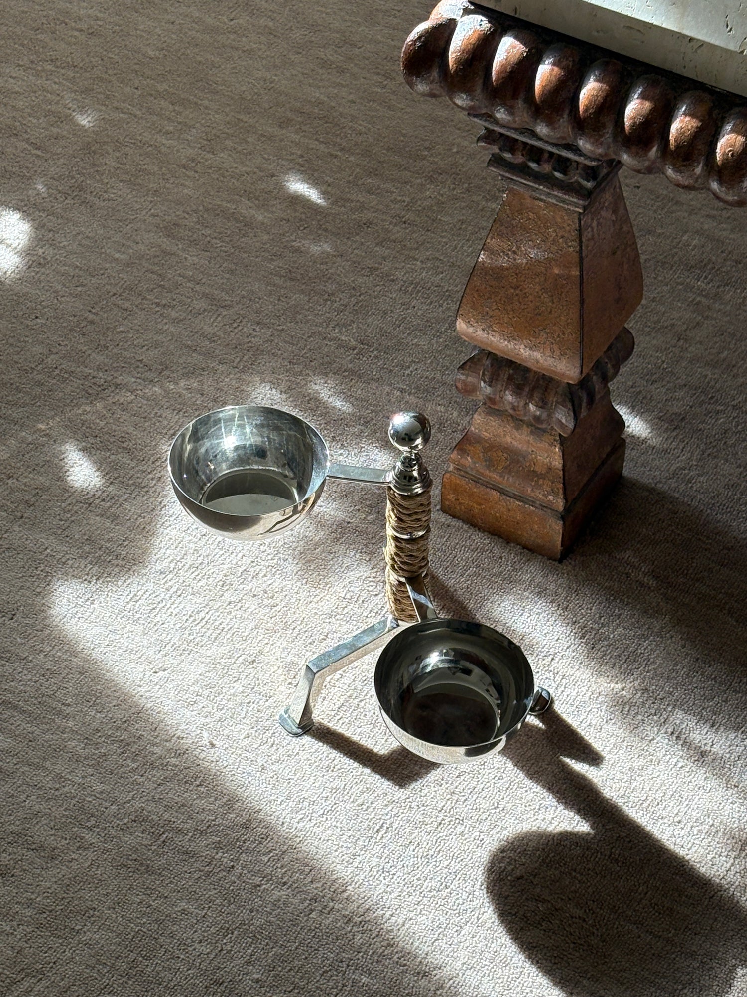 Tiered French Nautical Rope Serving Bowl | Collectors Gene