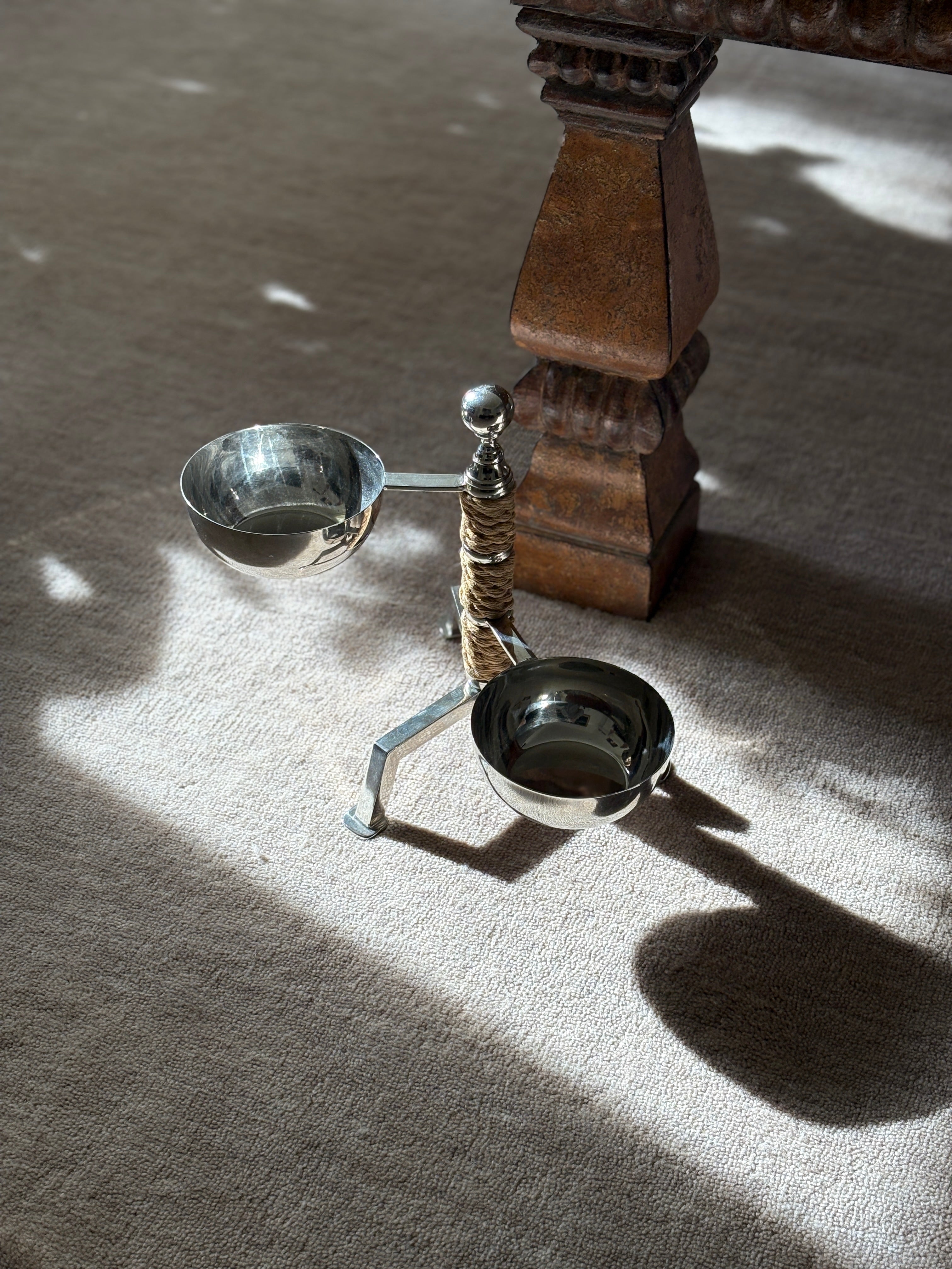 Tiered French Nautical Rope Serving Bowl | Collectors Gene