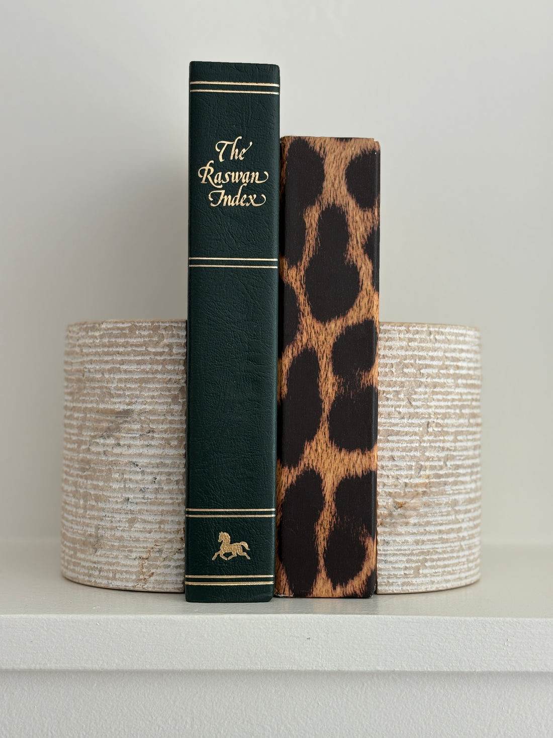 Travertine Stone Bookends Decorative Objects | Collectors Gene