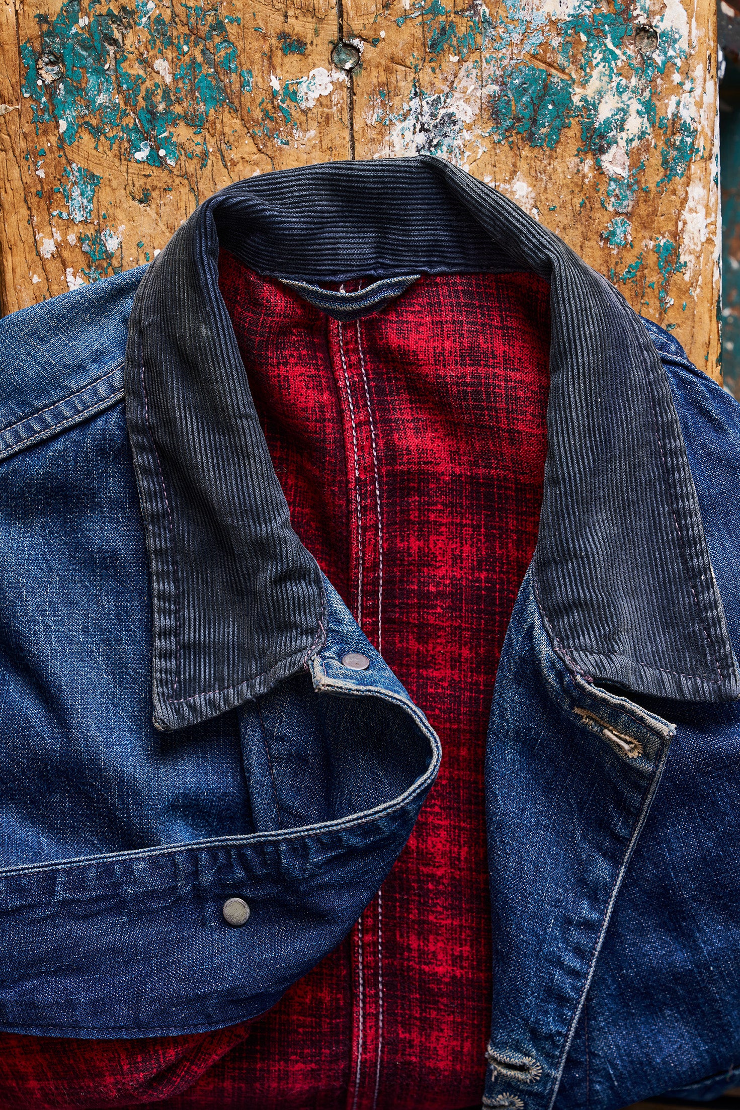 Tuf Nut Denim Cord Collar Chore Jacket | Doug Bihlmaier