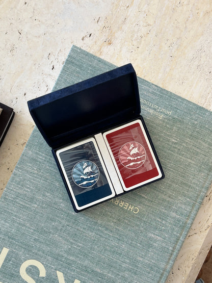 Two Decks of Vintage Petrossian Branded Playing Cards | Collectors Gene Collectibles