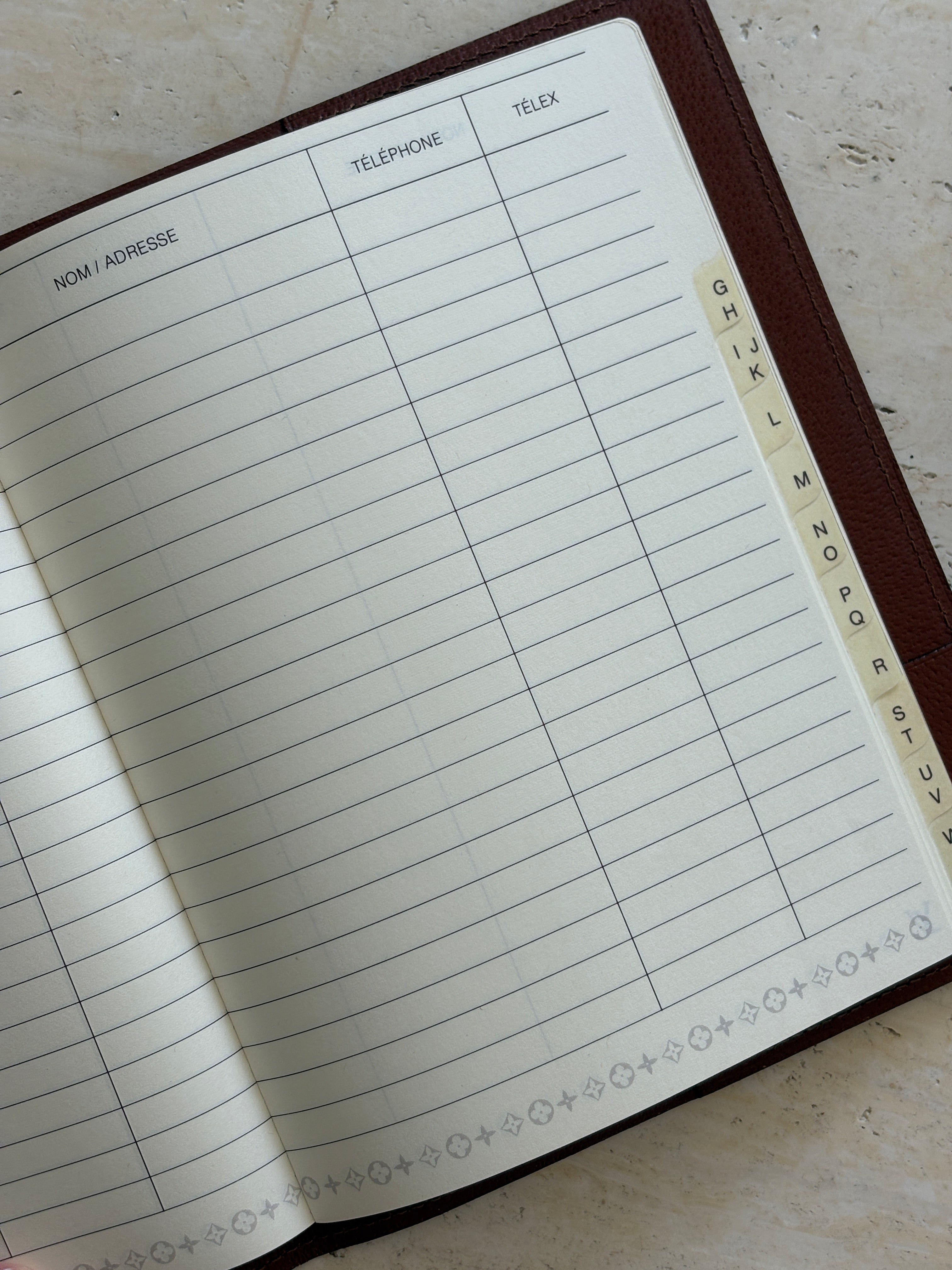 Unused LV Monogram Notebook &amp; Repertoire Address Book | Collectors Gene Vintage Finds