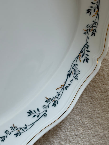 Van Cleef &amp; Arpels Porcelain Floral Oval Serving Dish by Raynaud Limoges | Collectors Gene