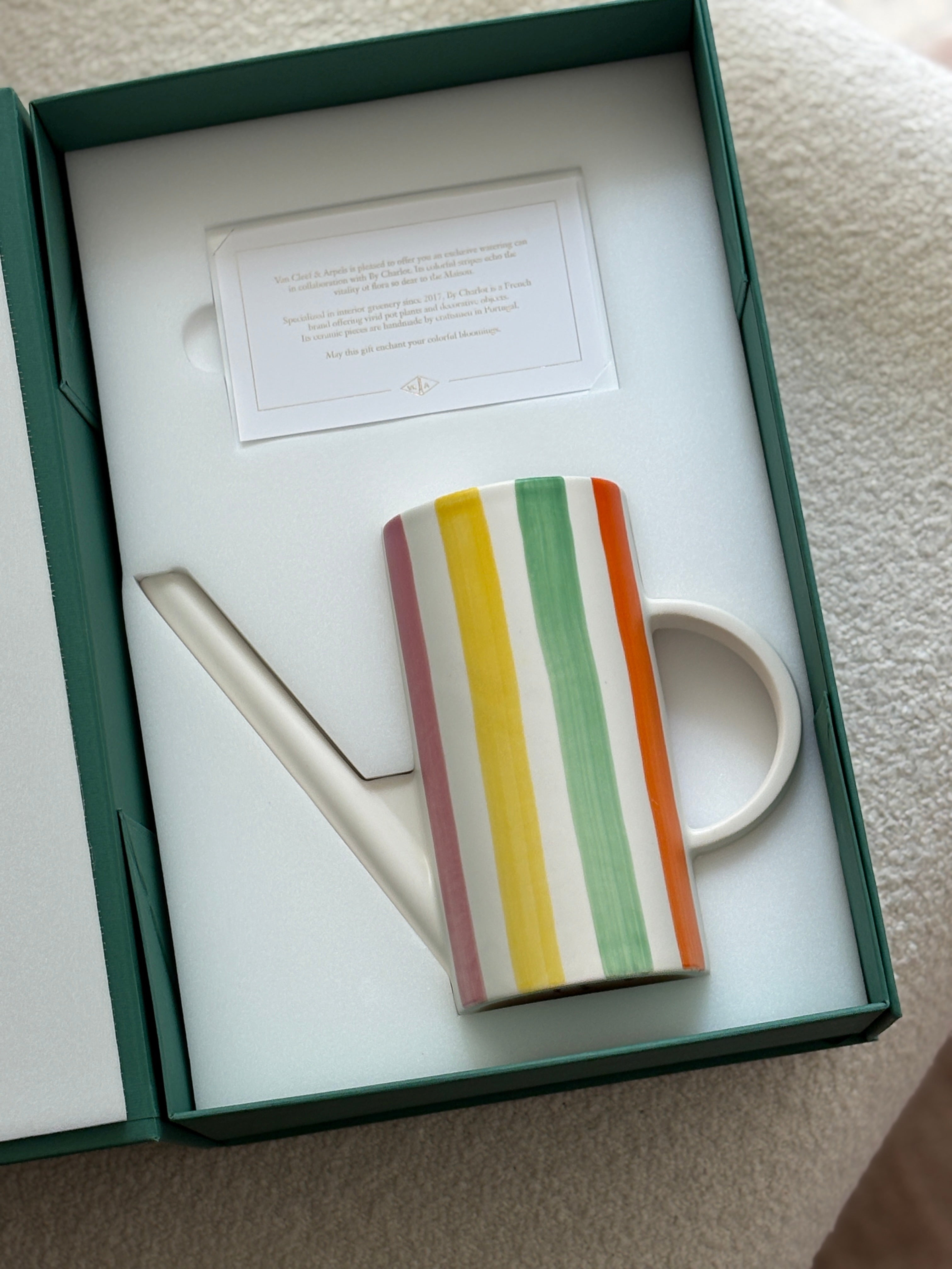 Van Cleef &amp; Arpels x By Charlot Ceramic Watering Can - Portugal | Collectors Gene