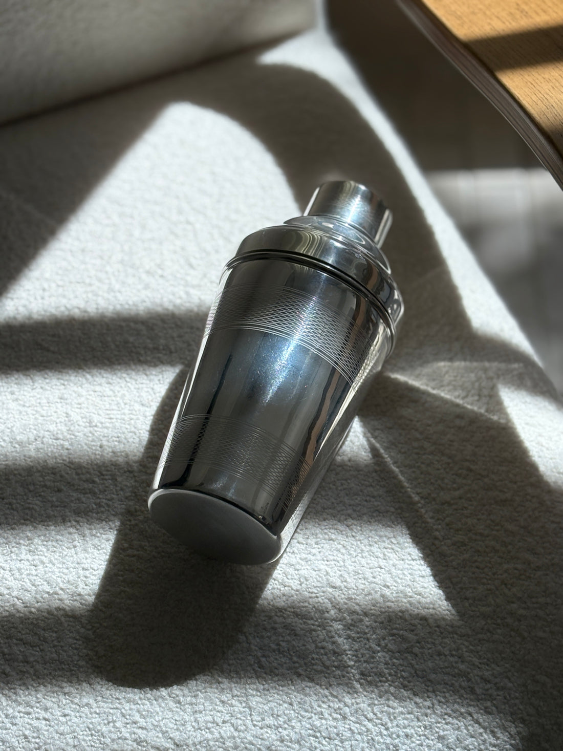 Vintage-Style Engine Banded Cocktail Shaker | Collectors Gene