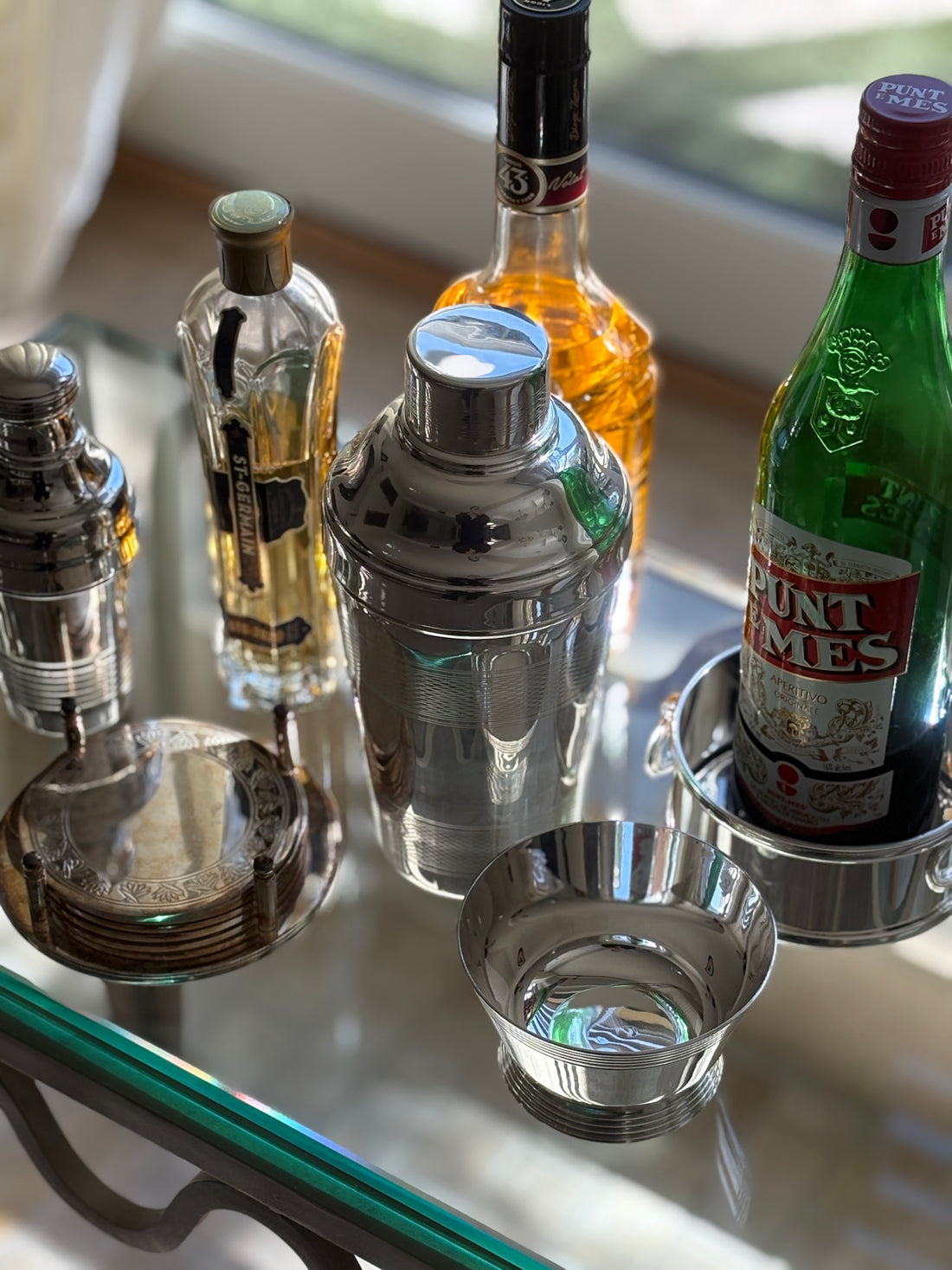 Vintage-Style Engine Banded Cocktail Shaker | Collectors Gene
