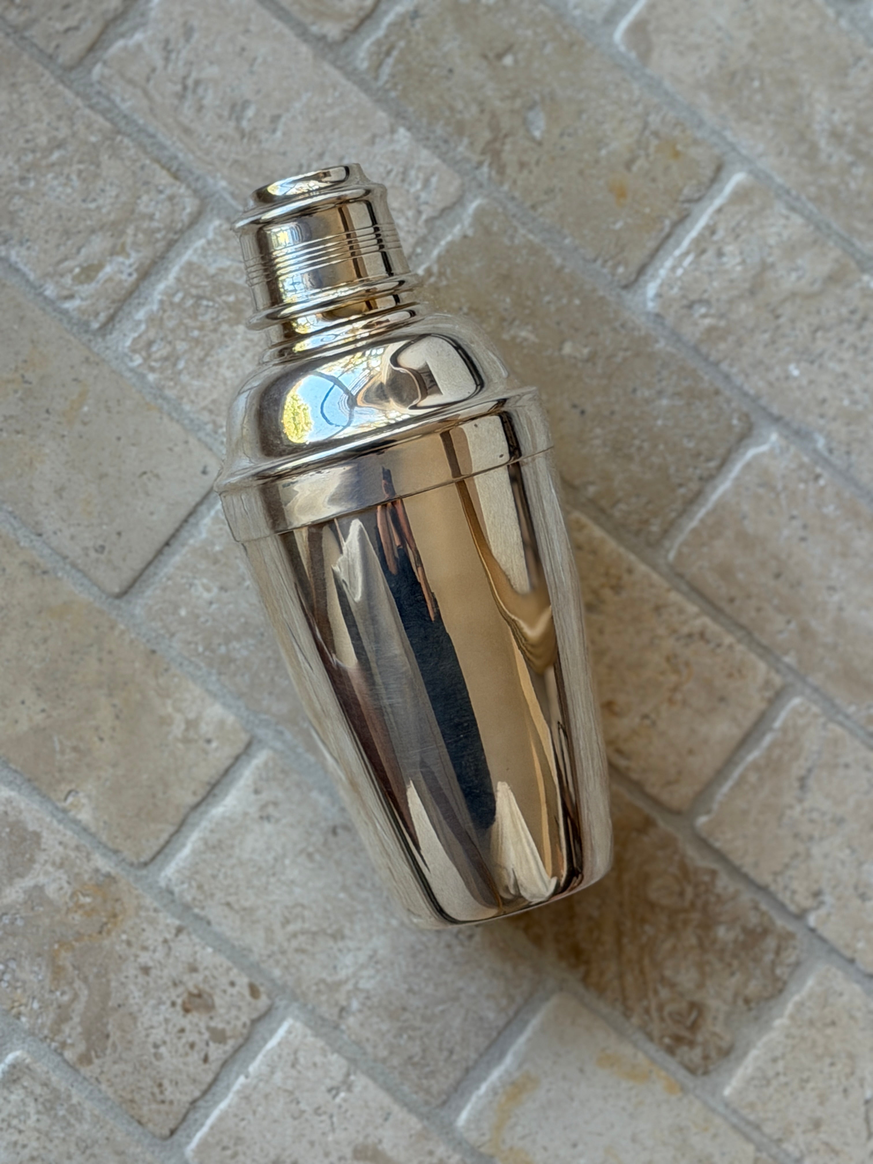 Vintage Cocktail Shaker No. 1 Classic Tapered Silver-Plated Shaker | Collectors Gene