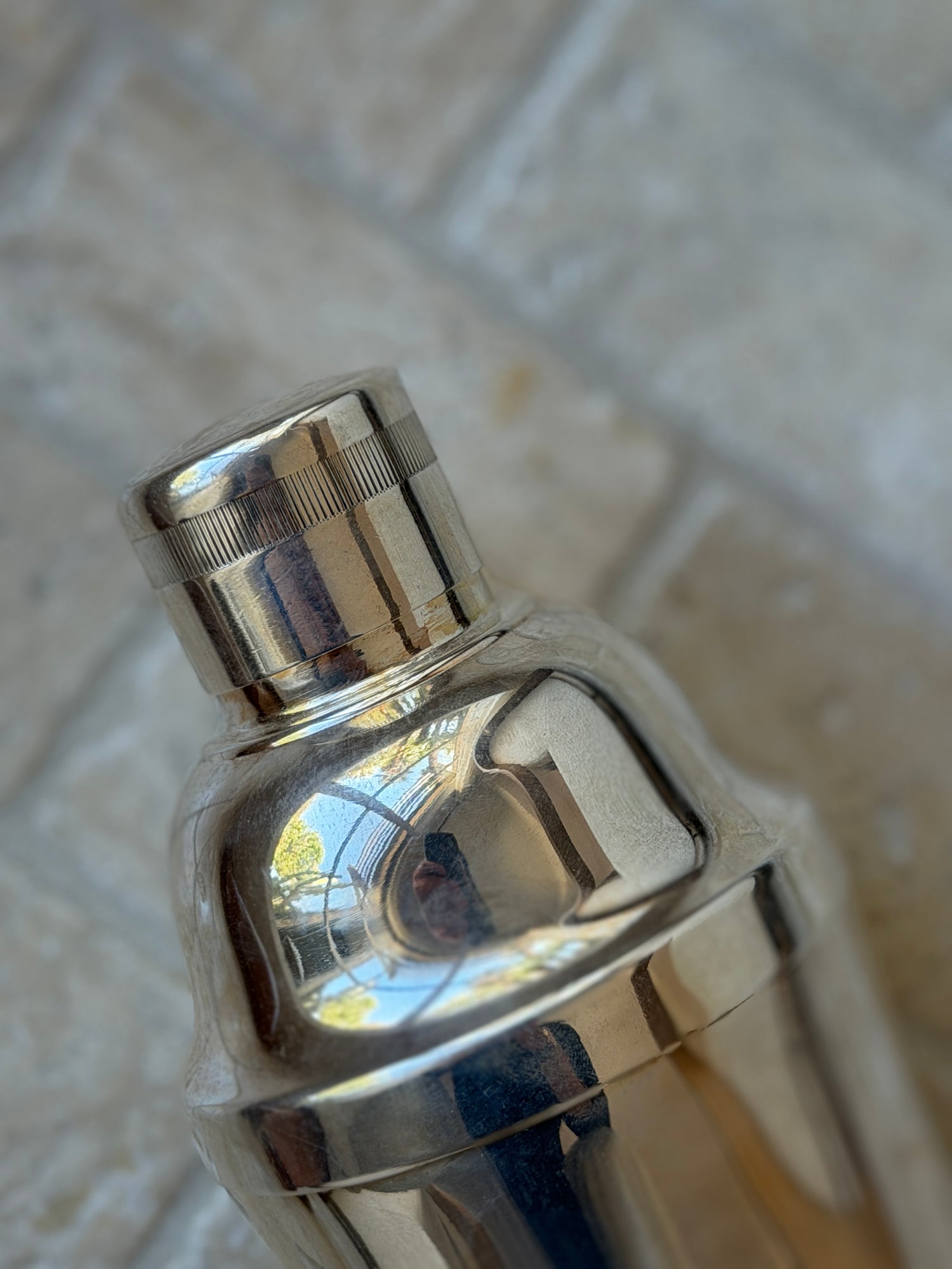 Vintage Cocktail Shaker No. 6 Mid-Century Silver-Plated Shaker | Collectors Gene
