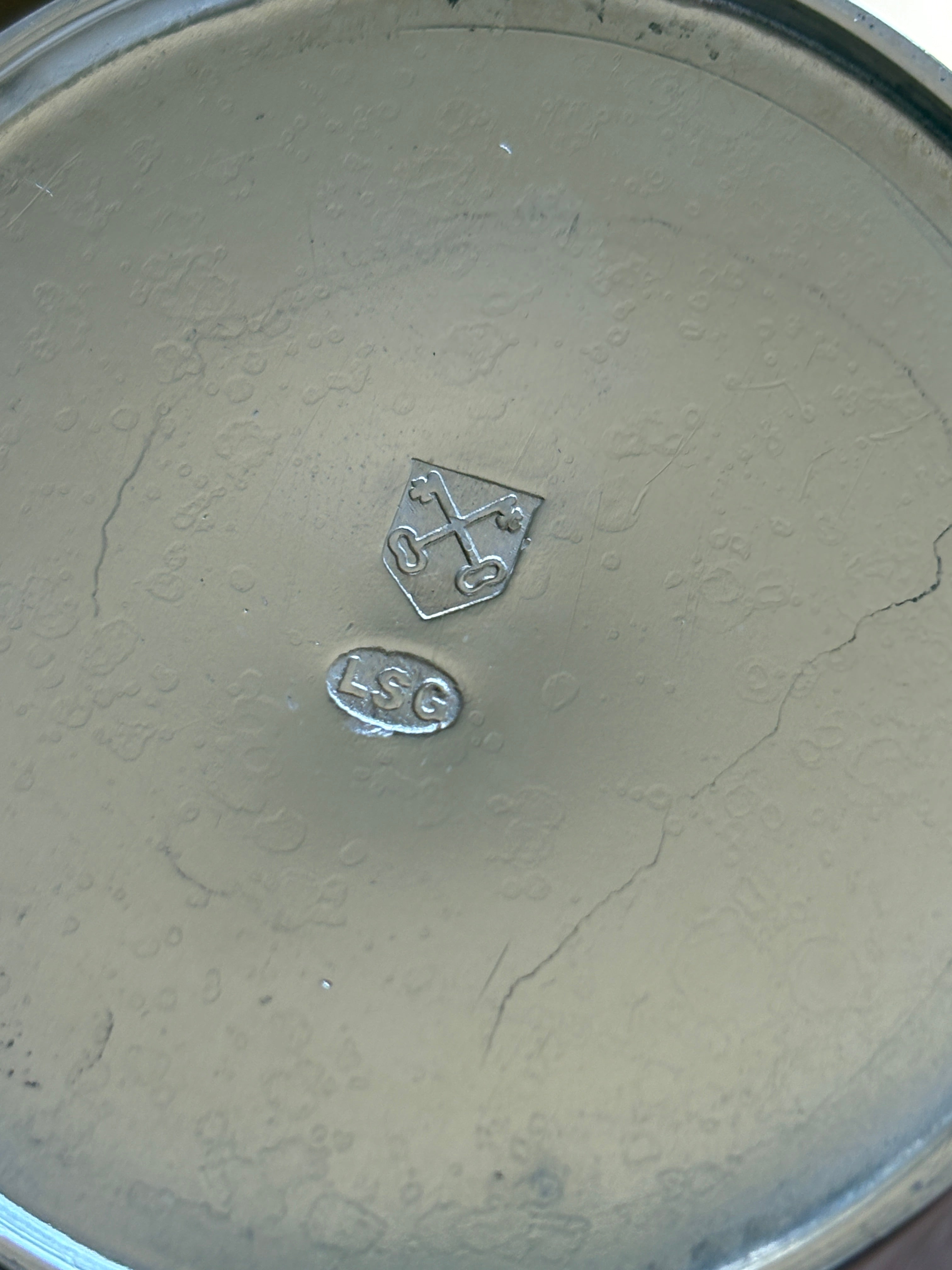 Vintage English Deco Silver Plate Cocktail Shaker w/ Machine Turned Lid | Collectors Gene