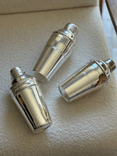 Vintage English Silver-Plated Cocktail Shaker with Ribbed Band Detail | Collectors Gene