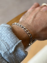 Vintage Italian 925 Sterling Silver Curb Link Bracelet | Collectors Gene