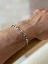 Vintage Italian Sterling Silver Paperclip Bracelet | Collectors Gene